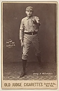 Casey, Pitcher, Philadelphia, from the series Old Judge Cigarettes by Goodwin & Company