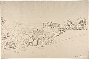 Castello Colonna at Genazzano, Italy