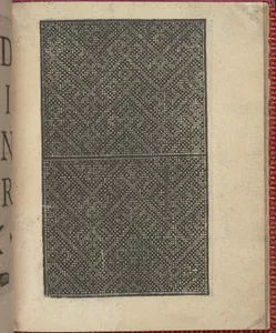 Ce est ung tractat de la noble art de leguille ascavoir ouvraiges de spaigne... page 14 (recto)