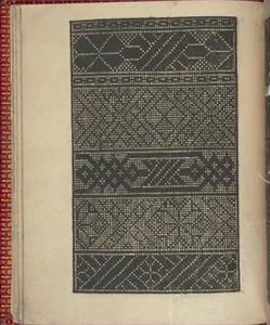 Ce est ung tractat de la noble art de leguille ascavoir ouvraiges de spaigne... page 14 (verso)