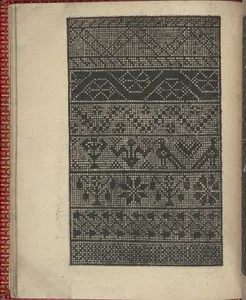 Ce est ung tractat de la noble art de leguille ascavoir ouvraiges de spaigne... page 18 (verso)