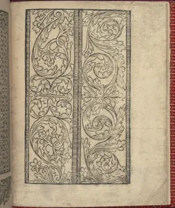 Ce est ung tractat de la noble art de leguille ascavoir ouvraiges de spaigne... page 22 (recto)