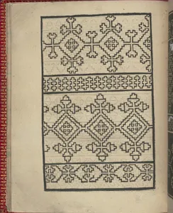 Ce est ung tractat de la noble art de leguille ascavoir ouvraiges de spaigne... page 20 (verso)
