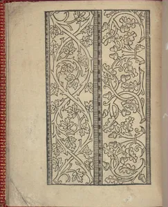 Ce est ung tractat de la noble art de leguille ascavoir ouvraiges de spaigne... page 23 (verso)