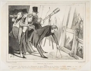 Celebrrrre Jury de Peinture..., published in Le Charivari, March 16, 1840