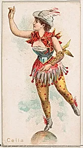 Celia, from the Ballet Queens series (N182) issued by Wm. S. Kimball & Co. by William S. Kimball & Company