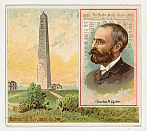Charles H. Taylor, The Boston Daily Globe, from the American Editors series (N35) for Allen & Ginter Cigarettes by Allen & Ginter