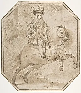 Charles II of Spain on Horseback