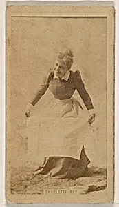 Charlotte Ray, from the Actresses series (N245) issued by Kinney Brothers to promote Sweet Caporal Cigarettes by Kinney Brothers Tobacco Company