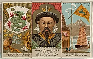 Chinese Mandarin, from the Rulers, Flags, and Coats of Arms series (N126-2) issued by W. Duke, Sons & Co. by W. Duke, Sons & Co.