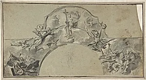 Christ as Judge by Gottfried Bernhard Goetz