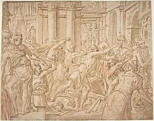 Christ Driving the Money Changers from the Temple