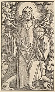 Christ from Christ and the Apostles by Hans Baldung (called Hans Baldung Grien)