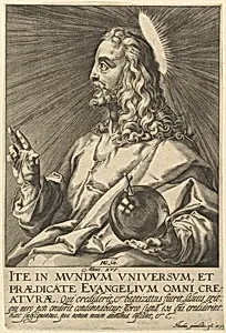 Christ, from "Christ and the Twelve Apostles"