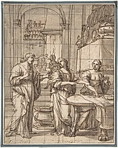 Christ in the House of Martha and Mary
