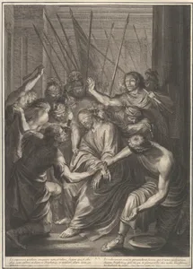 Christ Mistreated by Guards, from The Passion of Christ, plate 11