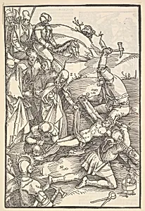 Christ Nailed to the Cross; verso: Christ Nailed to the Cross, from Speculum Passionis Domini Nostri Ihesu Christi by Ulrich Pinder|Hans Baldung (called Hans Baldung Grien)