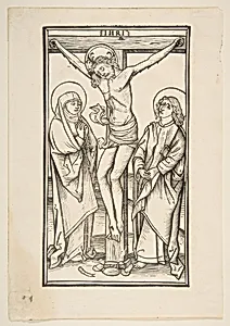 Christ on the Cross with the Virgin and Saint John