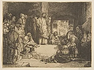 Christ Preaching (La Petite Tombe) (copy)