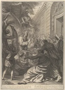 Christ's Entrance into Jerusalem, from The Passion of Christ, plate 2