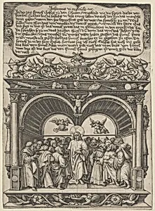 Christ Sermonizing on the Bread from Heaven