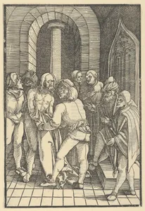 Christ Stripped, from Speculum passionis domini nostri Ihesu Christi