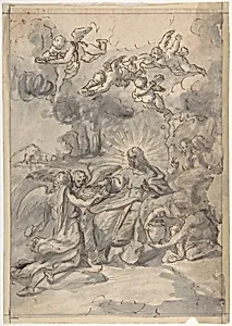 Christ Surrounded by Angels