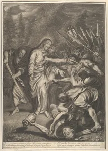 Christ Taken Prisoner in the Garden, from The Passion of Christ, plate 8