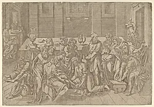 Christ Washing the Feet of his Disciples