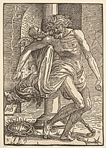 Christ with the Instruments of Torture Supported by a Little Angel by Hans Baldung (called Hans Baldung Grien)