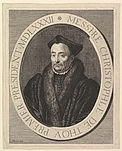 Christophe de Thou, premier president au Parlement