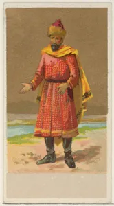 Circassia, from the Natives in Costume series (N16), Teofani Issue, for Allen & Ginter Cigarettes Brands