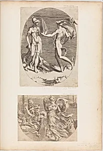 Circe Drinking by Léon Davent|Parmigianino (Girolamo Francesco Maria Mazzola)