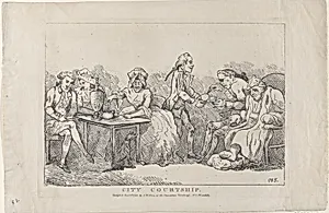 City Courtship by Thomas Rowlandson|S. W. Fores