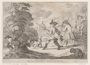 City Foulers-Mark! by Thomas Rowlandson|Henry William Bunbury