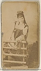Clara Poole, from the Actors and Actresses series (N45, Type 8) for Virginia Brights Cigarettes by Allen & Ginter