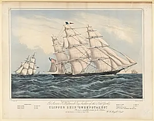 Clipper Ship "Sweepstakes"
