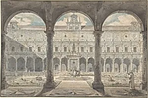 Cloister of the Certosa di San Martino, Naples