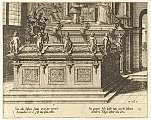 Cœnotaphiorum (13) by Hans Vredeman de Vries|Johannes van Doetecum I|Lucas van Doetecum|Hieronymus Cock