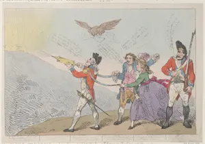 [Col. Topham Endeavoring with his Squirt to Extinguish the Genius of Holman]