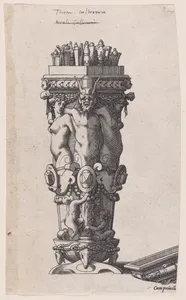 Container with a Satyr (Nécessaire de table)