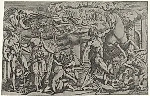 Contest between Athena and Poseidon