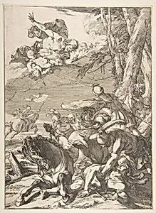 Conversion of St. Paul by Herman Weyen|Laurent de La Hyre