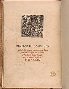 Convivio delle Belle Donne, page 22 (verso) by Nicolò Zoppino|Matteo da Treviso