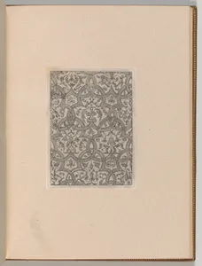 Copies after the 'Livre contenant passement de moresques' (plate 13)