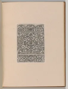 Copies after the 'Livre contenant passement de moresques' (plate 14)