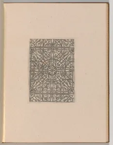 Copies after the 'Livre contenant passement de moresques' (plate 2)