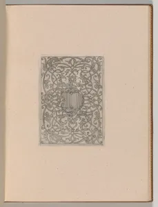 Copies after the 'Livre contenant passement de moresques' (plate 6)