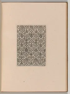 Copies after the 'Livre contenant passement de moresques' (plate 7)