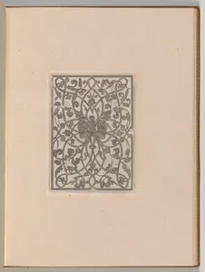 Copies after the 'Livre contenant passement de moresques' (plate 8)